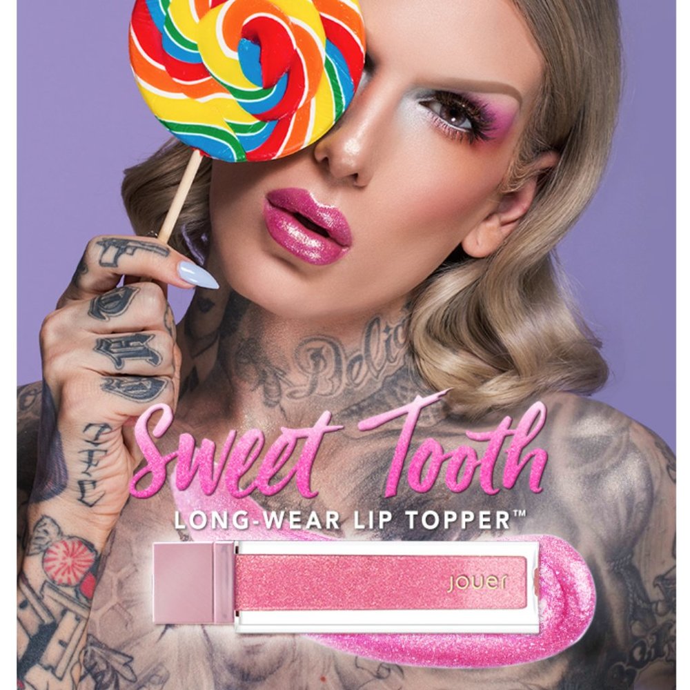 Jouer x  Jeffree Star Sweet Tooth Lip Topp…